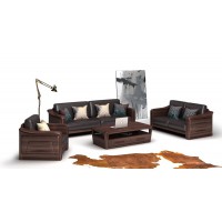 意式風(fēng)范系列家具：1+2+3沙發(fā)HSF-02