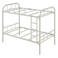 萬(wàn)昌家具：50圓管大彎雙層鐵床W-08#（加厚）