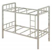 萬(wàn)昌家具：50方管大彎雙層鐵床W-06#（加厚）