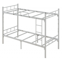 萬(wàn)昌家具：50圓管插銷雙層鐵床W-04#（加厚）