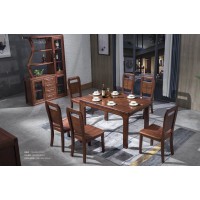 福多多家具：西餐桌、餐椅01#、間廳柜2020#