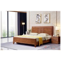 世華現(xiàn)代輕奢紅檀木家具：2036#大床、005#床頭柜
