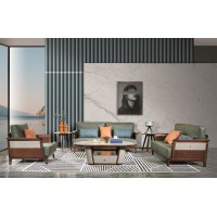 凡闊意式輕奢極簡(jiǎn)家具：K2213 1+2+3沙發(fā)