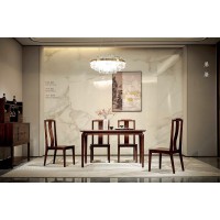 昌龍禾運(yùn)新中式烏金木1-506#餐桌