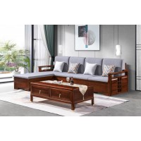虔南世家天子系列南美黑檀新中式家具：Z130-GX3L#轉(zhuǎn)角沙發(fā)